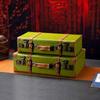 Vintage Wooden Suitcase Multi-Functional Retro Storage Box Retail Displays & Prop Staging | Handheld Decorative Trunk