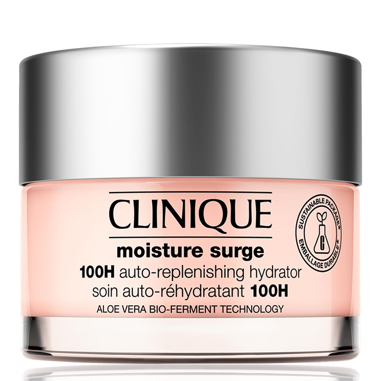 CLINIQUE Moisture Surge Gel Cream 100H (50mL) | Moisturizing Gel Mask Cream, Oil-Free, Aloe Vera, Hydrating, Sodium Hyaluronate, Dry Skin, Gift, Depar