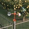 Reflexní plašič ptáků, zahradní nástroj, větrný plašič na terasu