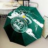 1PC Cori-tiba Football Club Crest Printed Umbrella Folding umbrella, automatic umbrella 8-Frame for Travel, camping Fan gifts Christmas Gifts