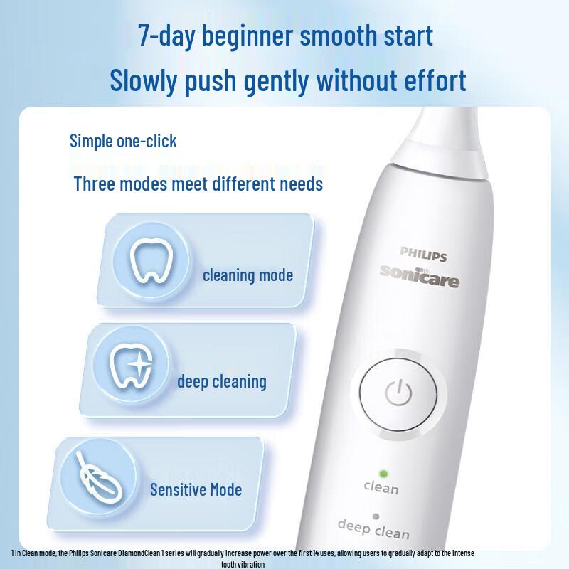 Philips DiamondClean 1 Series Sonic Electric Toothbrush CN Plug (adapter Included)