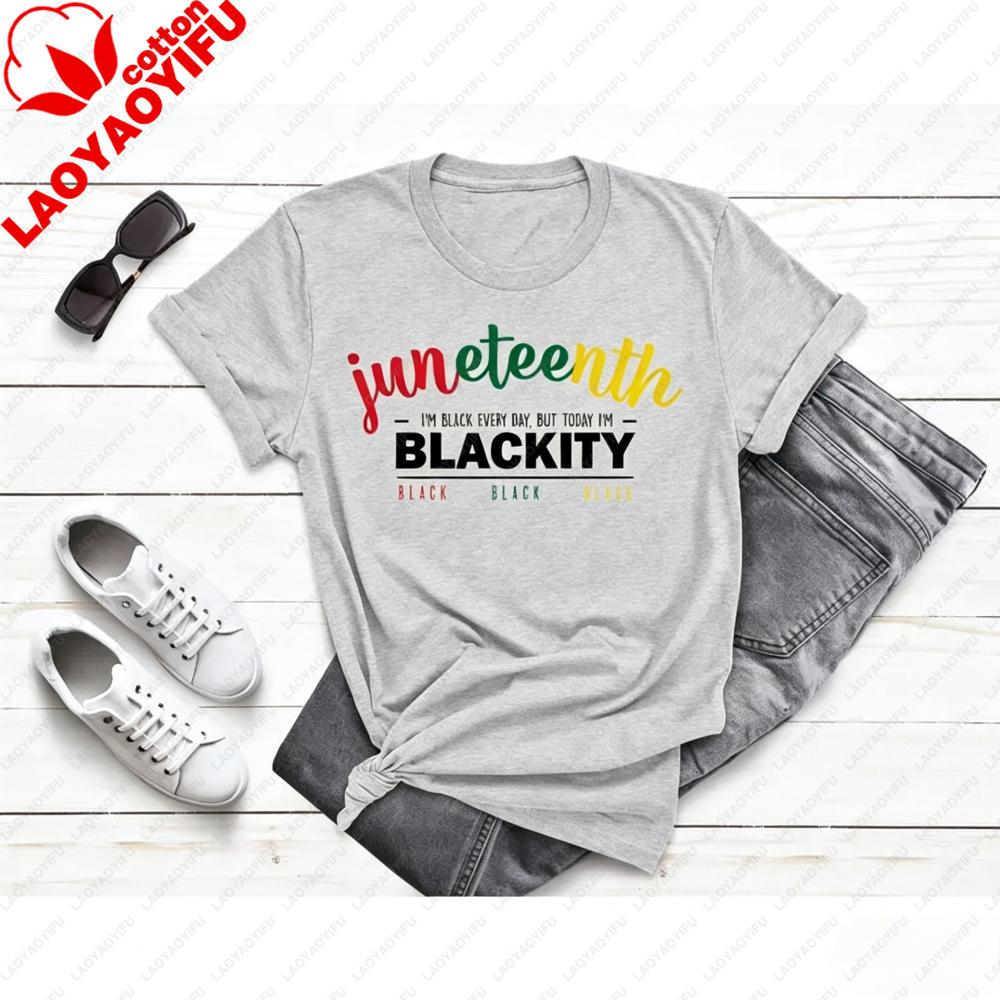 Juneteenth 1865 TShirt Black History Freedom Day Tee Black Lives Matter Shirt Independence Day Black Freedom Unisex Unisex Tops