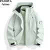 Patowa Unisex Outdoor Windproof and Waterproof 2-in-1 Jacket