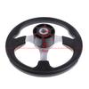 320mm Marine Boat Steering Wheel Fits 3/4' 19mm Tapered Shaft 3 Spoke Steering Wheel for Marine Yacht Pontoon Speedboat Cruiser
