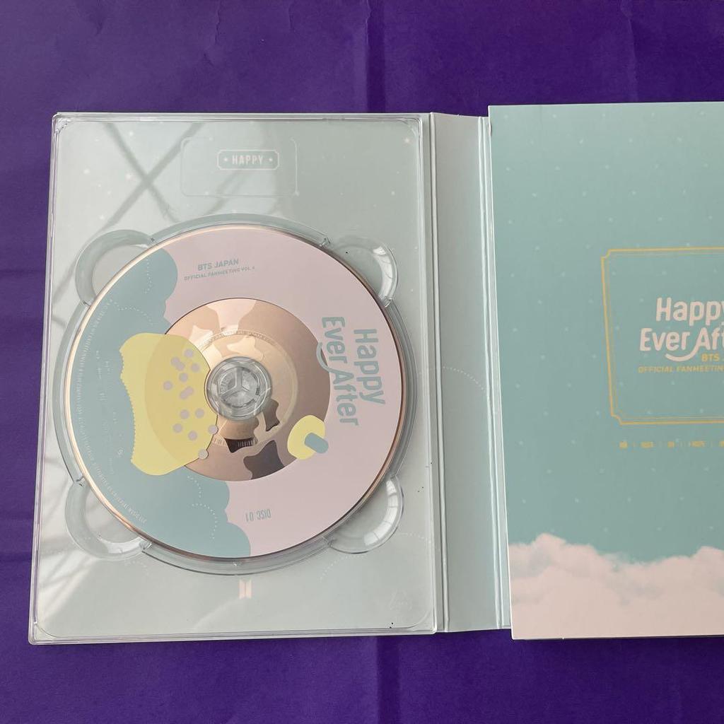 [USED] BTS Fan Meeting Vol. 4 Happy Ever Blu-ray with Jimin Trading Card