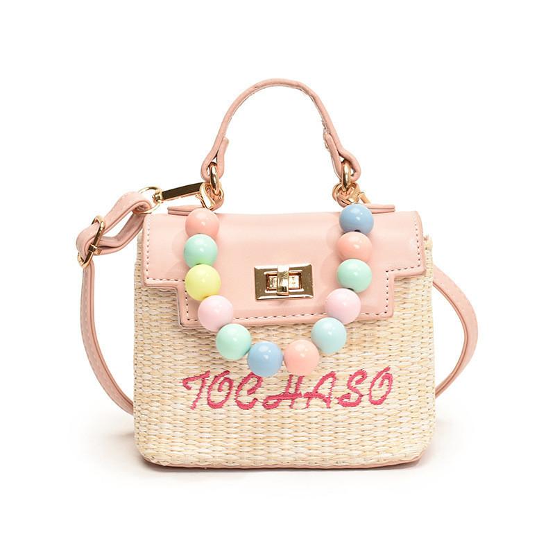 

Trendy Mini Colorful Pearl Shoulder Bag For Kids Stylish Crossbody Purse For Children