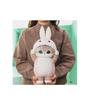Mofu Kigurumi Nyan Big Plush Toy, Approx. 34cm, Official Cute Merchandise (Rabbit)