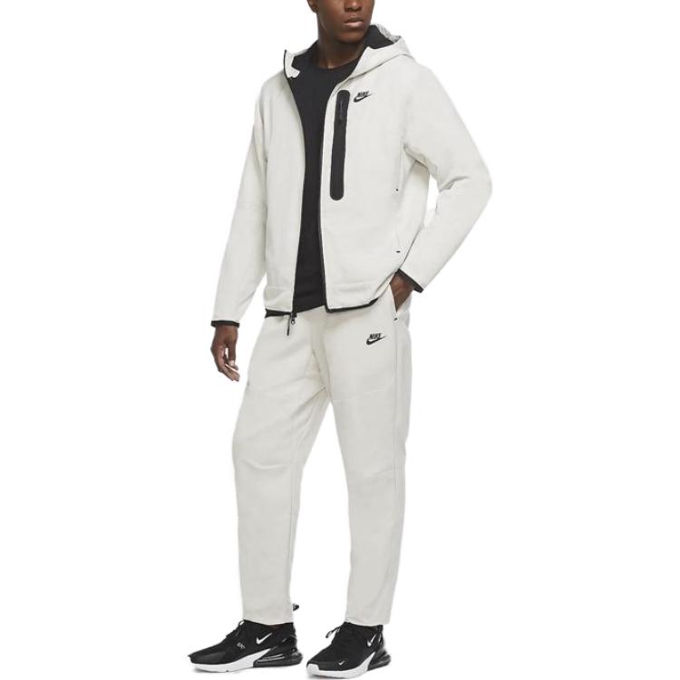 Nike Jackets Men's Ivory Hooded Moderate Other Cu4486-072