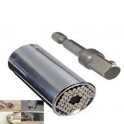 2PCS Universal Mechanics Tool Set Socket Wrench 3/8 Extension Rod Ratchet Wheel Craft Piece