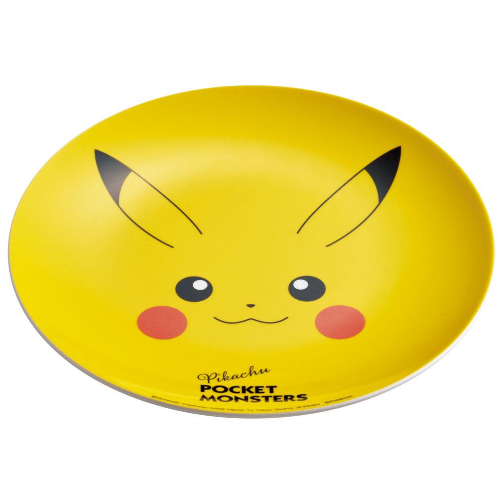 

Thin Melamine Plate Dish Tableware Serving Character MPL20P Skater Pocket Monster Pokemon Pikachu Face 2023 Meal Breakfast Snack Round Circular