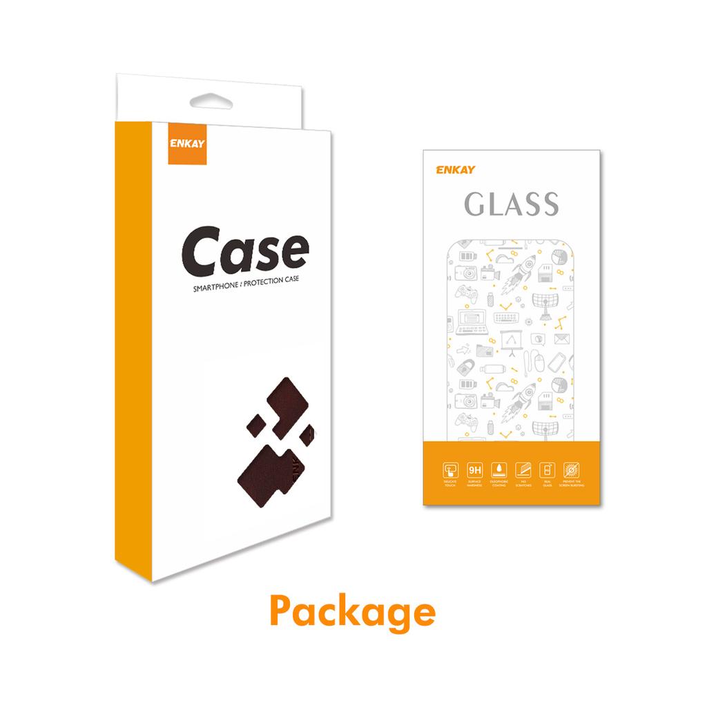 For Xiaomi Redmi A5 4G (171.7*77.8*8.3mm) PU Leather Wallet Case ENKAY HAT PRINCE Phone Stand Cover with Tempered Glass