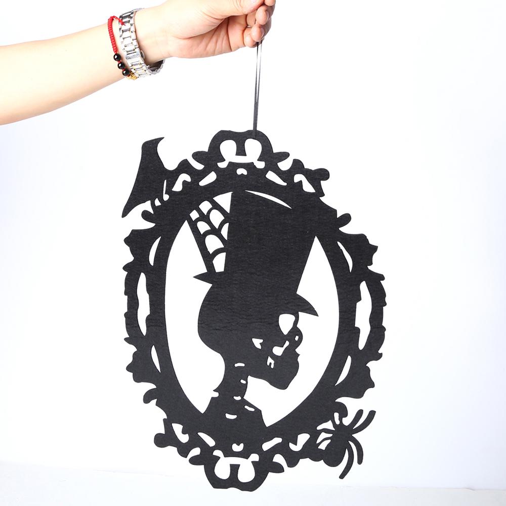 Halloween Hanging Decor Non-woven House Elf Skull Witch Scary Party Supply Halloween Hanging Decor Non-woven House Elf Skull Witch Scary Party Supply