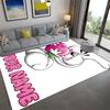 Custom Name diddl Carpet Rug for Living Room Bedroom Home Sofa Decoration,Kids play Non-slip Floor Mat
