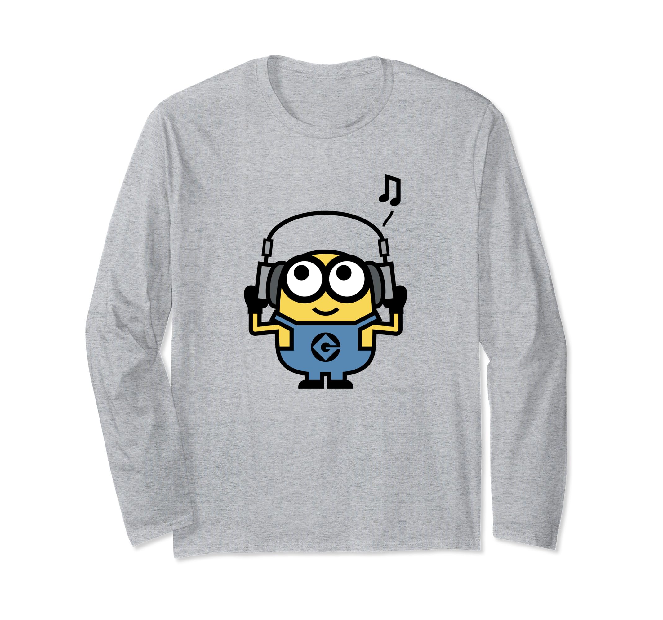 

Миньон НАУШНИКИ БОБ Лонгслив (2D) Футболка синий