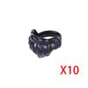 MOC City Building Blocks Figure Body Parts Creative Accessories Girl Hair Police Hat Scarf Beard Backpack MOC Bricks Toys T02