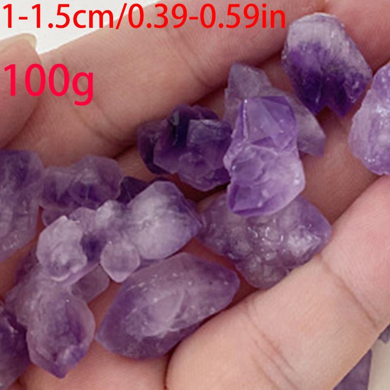 

Cluster Natural Cmethyst Amethyst Stone Specimen Mineral Decoration Crystal 1-1.5cm/100g