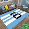 1pc Football Star Messi Rug, Comfortable Printed Home Area Carpet, Cozy Office Chair Rug