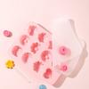 1PC Silicone Bowl Cake Mould Flower and Herb Home-made Jelly Chocolate Mould Food Grade Silicone Mould