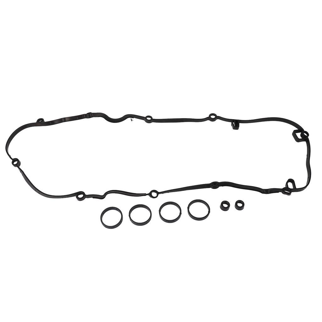 Valve Cover Gasket Set 11127567877 Rubber Engine Valve Cover Gasket Replacement for Citroen C3 Picasso C4 Grand Picasso