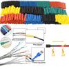 127-750Pcs Heat Shrink Sleeving Tube Assortment Kit Shrinkage Sheath Connection Wire Wrap Cable Waterproof Electrical Insulation