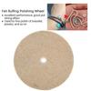 100 X 28mm Felt Buffing Polishing Wheel for Jewelry Processing Polishing