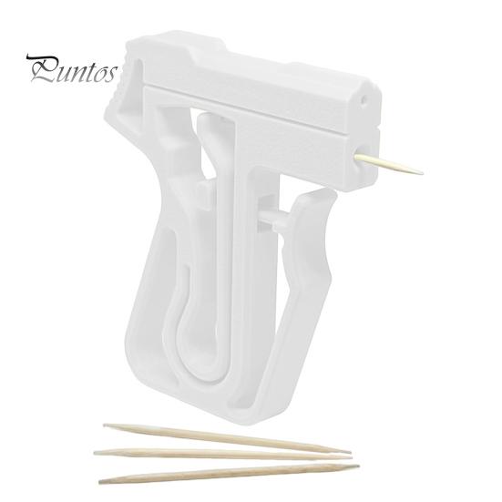 Wyrzutnia wykałaczek 3D drukowana zabawka przenośna łagodząca stres i lęk wystrzeliwująca wykałaczki zabawka Fidget dla dzieci nastolatków dorosłych prezent