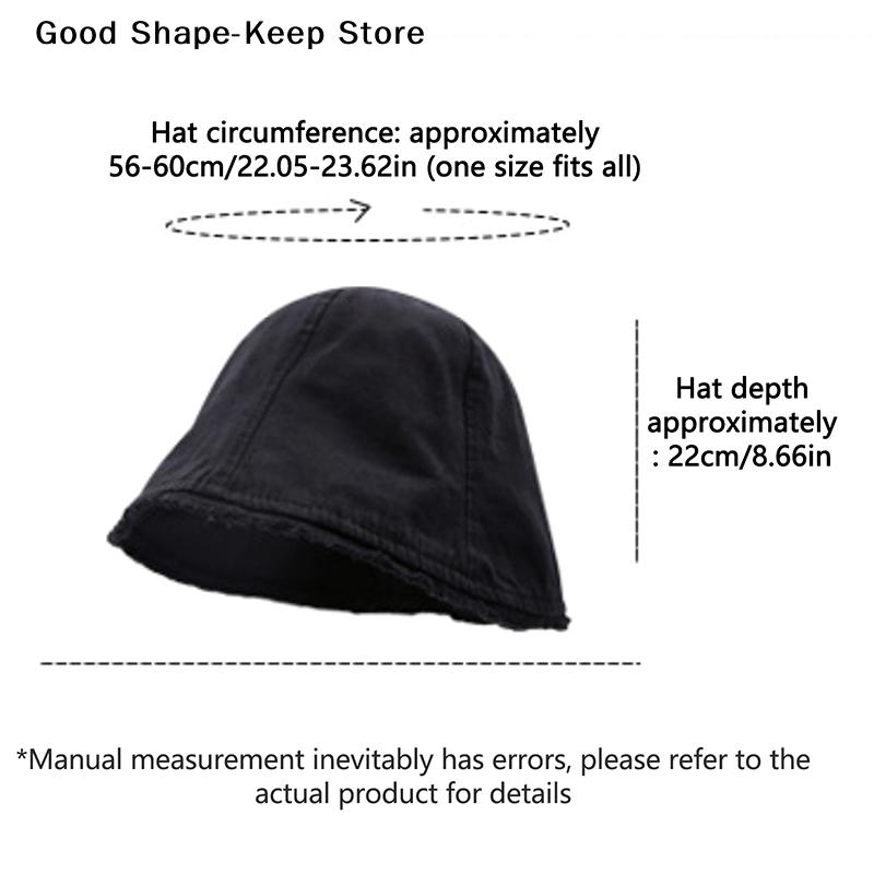 Simple Trend Hexagonal Bucket Hat Men's And Women's Casual Sunshade And Windproof Warm Fisherman's Hat
