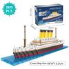 Mini Titanic Ship Model Building Blocks 3D Puzzle DIY Educational Titanic Toys for Adults and Kids  Birthday Gift