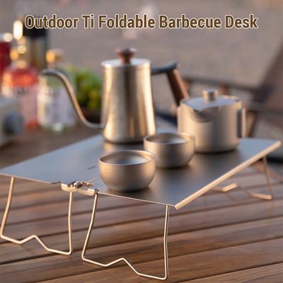 Ti BBQ Foldbart Lejrbål Grillbord Camping Grillbord til Udendørs Picnic Rygsækrejse