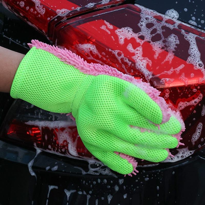 Car Wash Gloves Auto Care Glove Car Towel Accesories Washable Cleaning Mitt Glove Equipment Detailing Cloths Auto Accessories