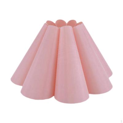 Cloth Petal Lampshade Decorative Easy Assembly Chandelier Shades Table Lamp Shade