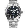 Мужской TRN-AC0Q01B (Мужская металлическая группа SPORTS Diver Design Orient Mako 40) Круглые часы, серебро