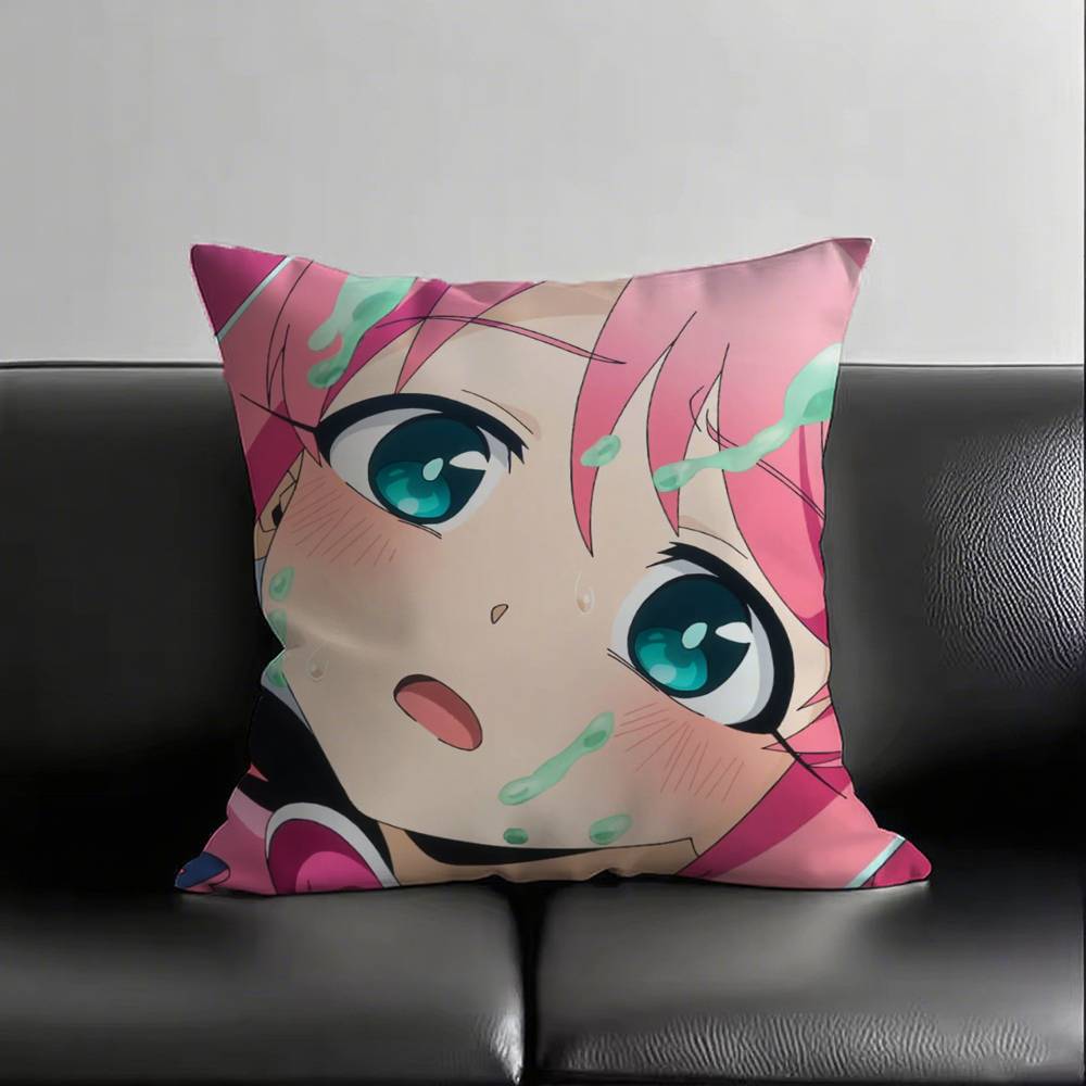 LOVE Game Anime Nagisaka Haruka No Secret Cute Pillow Case Fashion Square Pillowcase Bedroom Sofa Room Ins Decoration Leisure
