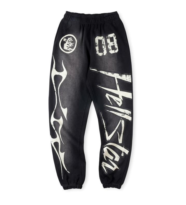 24FW Amerikanischer Retro Hellstar Studios Unisex Hoodie & Jogginghose