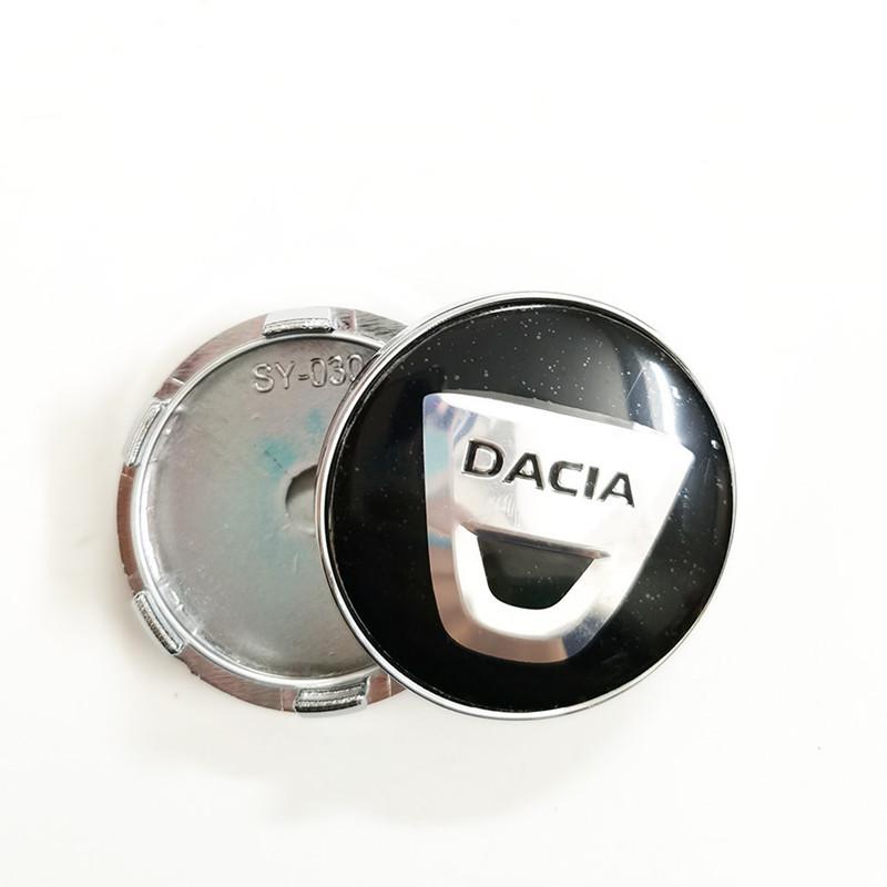 4pc 56mm 3D Car Badge Wheel Center Cover Hub Cap Stickers For Dacia Duster Logan Sandero Jogger Spring Stepway Dokker Lodgy MCV