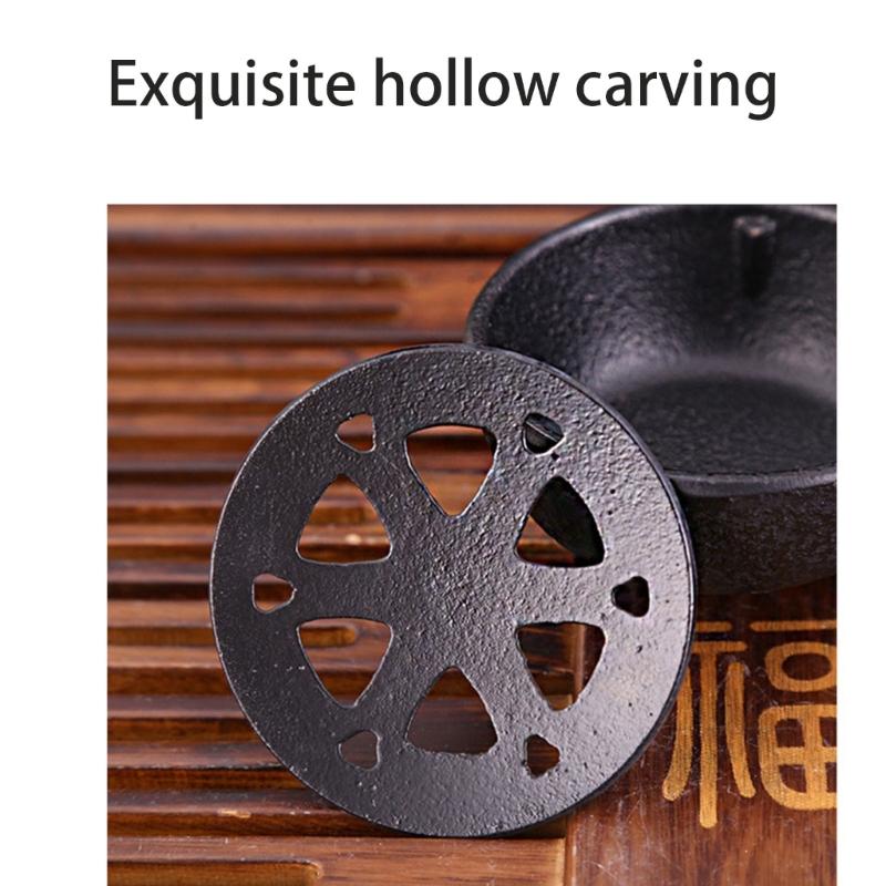 Traditional undulating Outline Durable Iron scent Stand Great For Relaxation And Presentation