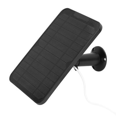 Solar Expansion Panel Weatherproof Portable Solar Power Supply with   Bracket for Security Camera 4W 6V