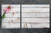 PLACA DE CRISTAL y TABLA DE CORTAR 100x52 MADERA