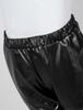 Girls Metallic Shiny High Rise Elastic Waist Dance Pants Side Pockets Hip Hop Streetwear Sweatpants for Stage