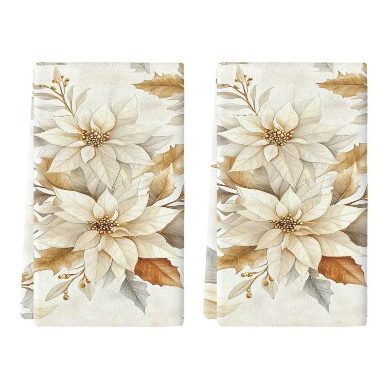 2 PIEZAS paños de cocina, juegos de toallas, Paños de limpieza suaves súper absorbentes, decoración de cocina, artículos esenciales de cocina, artículos esenciales para el hogar, paños de limpieza