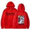 Unisex American Tide Brand Letter Print Hoodie - Spring/Autumn Loose Fit Sweatshirt for Couples