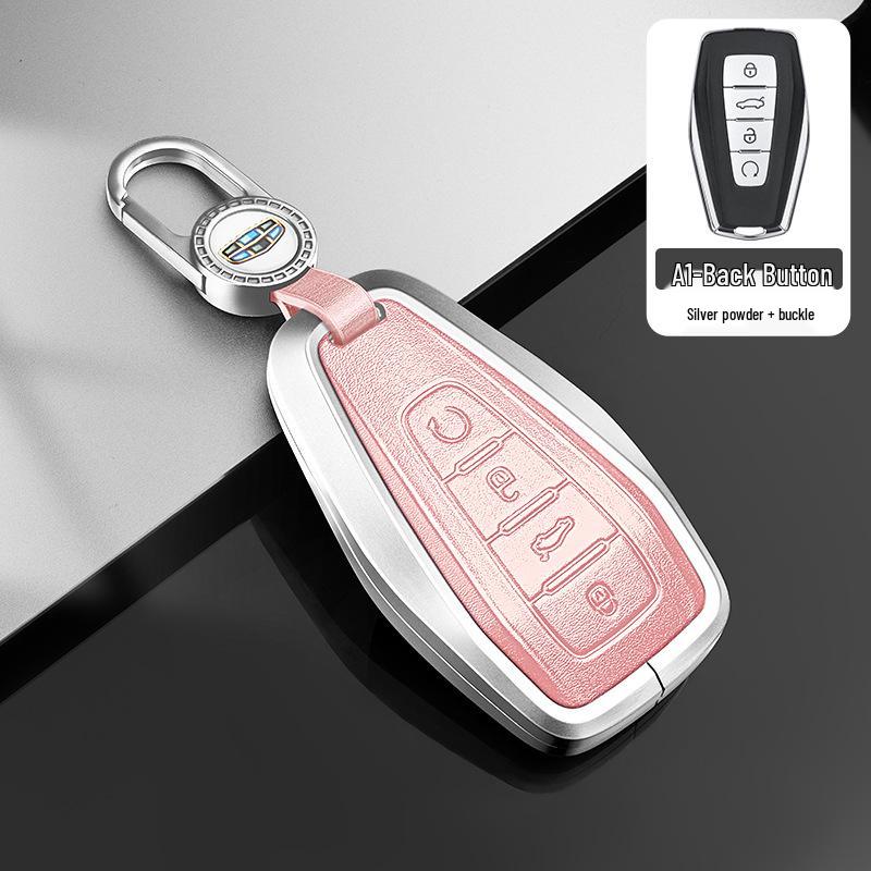 Kompatible Schlüsselhülle für 2016-2021 Geely Boyue, GLGS, Borui und Emgrand Limousinenmodelle