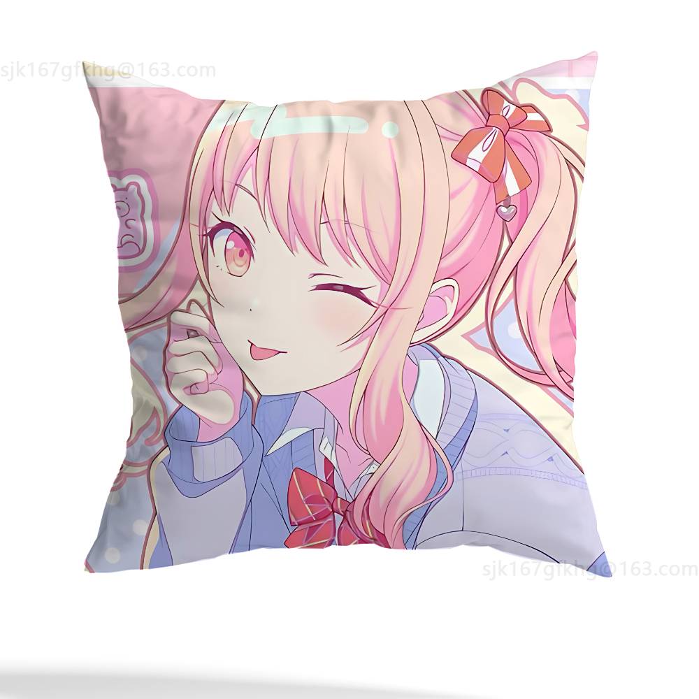 A-Akiyama M-Mizuki pillowcase casual style decoration, suitable for home decoration (excluding pillow core)