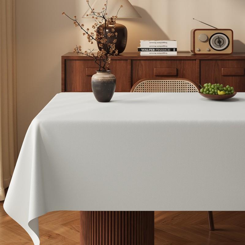 PVC Waterproof Tablecloth Dining Table Coffee Heat Resistant Oil Proof Wipe Clean Modern Minimalist Decor