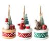 Durable Holiday Hanging Decors Lovely Snowman Tabletop Display Resin Craft For Indoor Outdoors Christmas Party