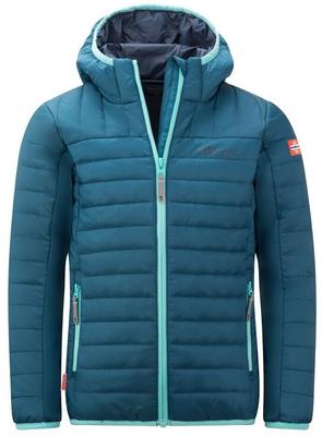 Trollkids Quilted Jacket Eikefjord Made from Recycled Material Dark-dark Sea Arctic Blue Mystic Blue