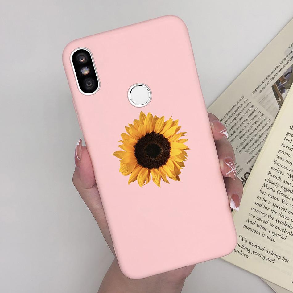 Case For Xiaomi Redmi S2 Y2 Cover Soft Matte Cute Pattern Silicone TPU Phone Case for Xiaomi RedmiS2 S 2 Y 2 Cases Back Cover