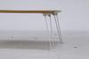 Fuji Boeki Chabudai (low Table), 60cm Wide X 45cm Deep X 32cm High, Natural White, Foldable, 14414