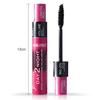 2 In 1 Waterproof Mascara Long Thick Curly Non Smudge Lashes Extension Cosmetic