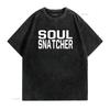 Soul Snatcher Funny T Shirt vintage Washed homme fashion Stylish Comfortable Versatile Unisex Soft Slightly designer clothes